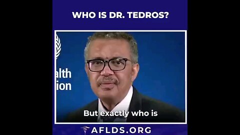 Tedros - not a doctor, rather a"Communist Terrorist" ! 🤮🤮🤮