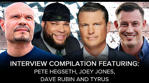 SUNDAY SPECIAL w/ Pete Hegseth, Joey Jones, Dave Rubin and Tyrus - The Dan Bongino Show