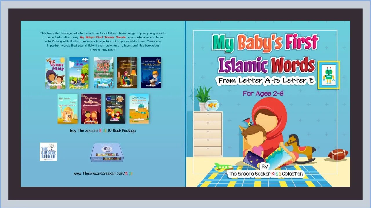 Islamic Books for Toddlers | My Baby's First Islamic Words