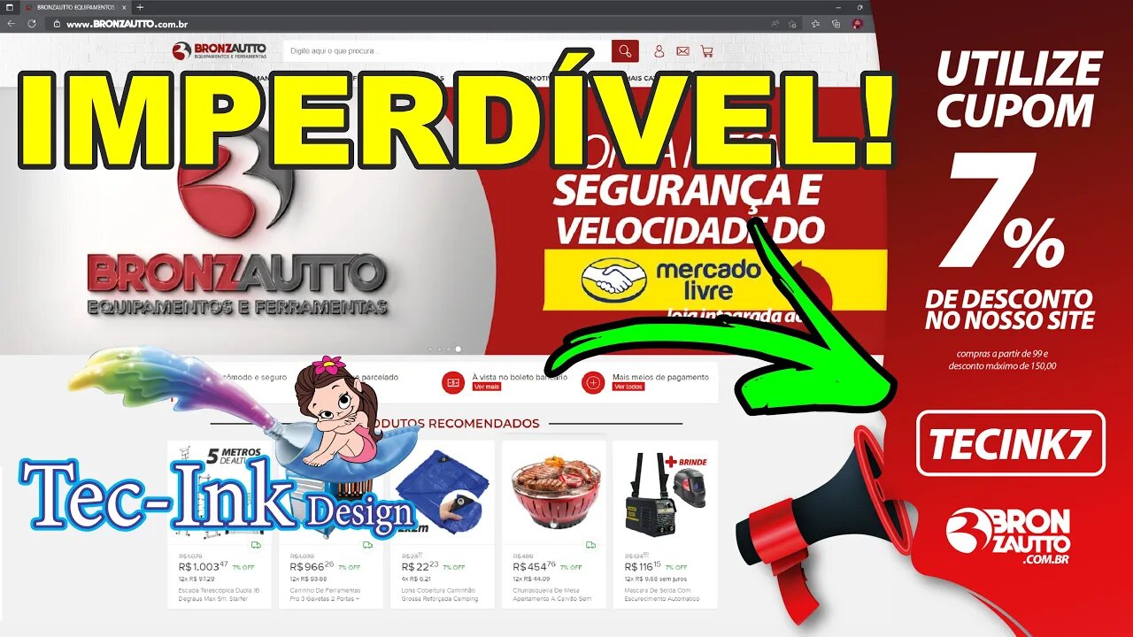 7% OFF Em Todo O Site C/ Cupom De Desconto | VÁLIDO POR 7 DIAS | Não Perca Essa Oportunidade Única