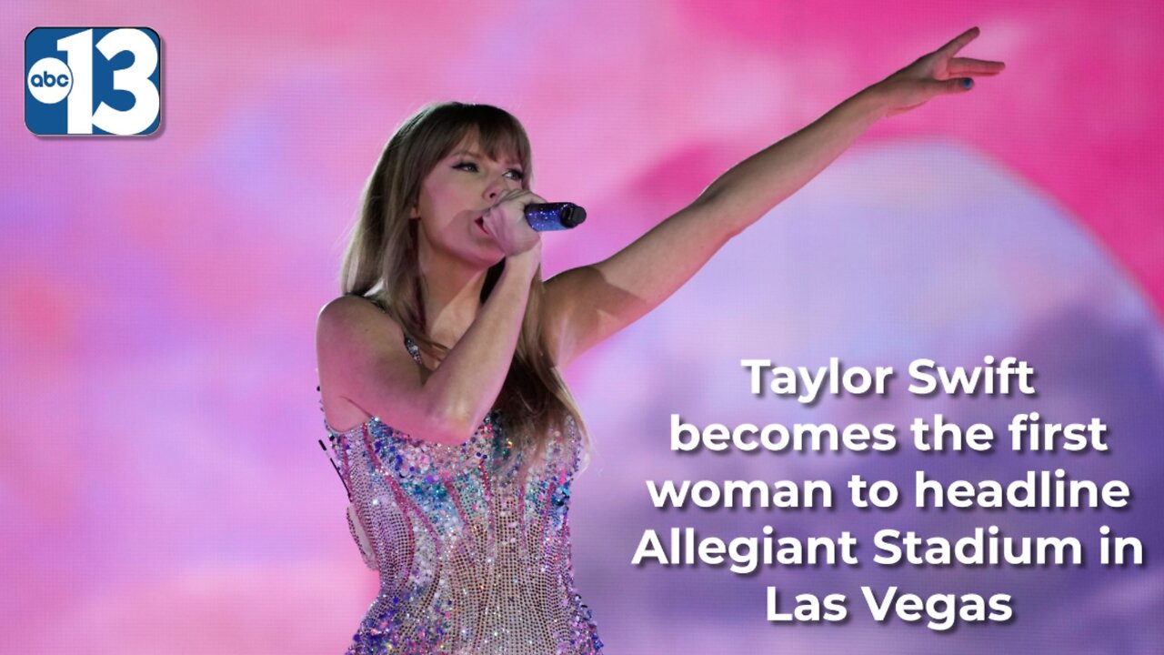 Taylor Swift takeover in Las Vegas: Swift becomes first woman to headline at Allegiant Stadium