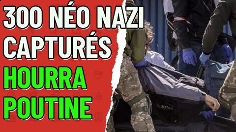 Azovstal 300 néo NAZ capturés par l'armée russe de poutine #macron #ukraine #poutine #azov