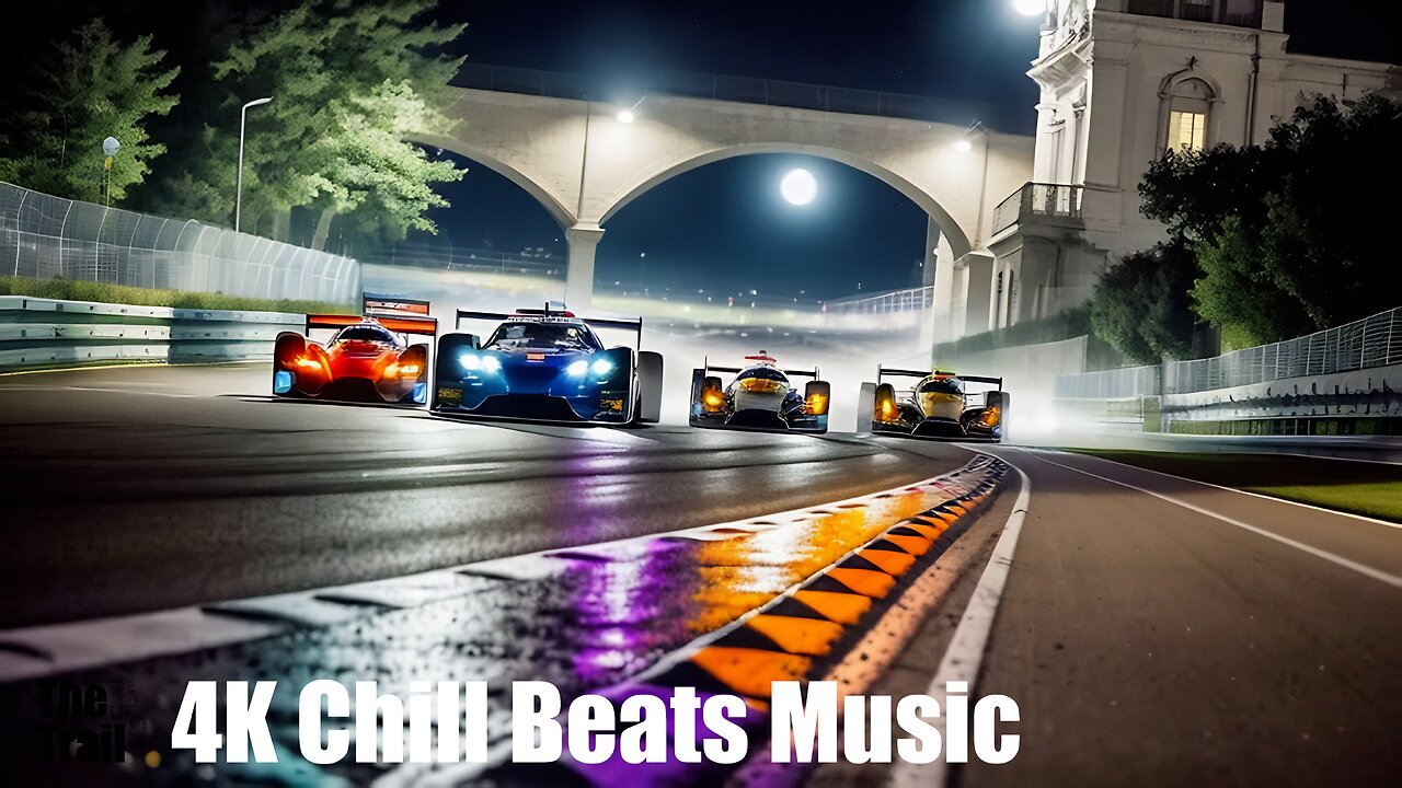 Chill Beats Music - House I Can't Let U Go | (AI) Audio Reactive Cinematic | 24 Hours of Le Mans