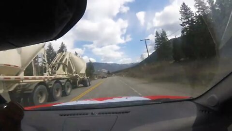 Kamloops B.C. to Lumby B.C. Go Pro Timelapse