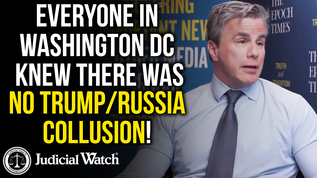 FLASHBACK: EVERYONE in Washington DC Knew There Was No Trump/Russia Collusion!