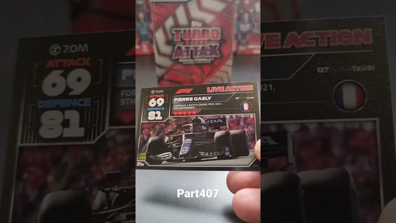 Topps Turbo Attax 2022 F1 Formula1 opening unboxing HUNGARIAN GP2022