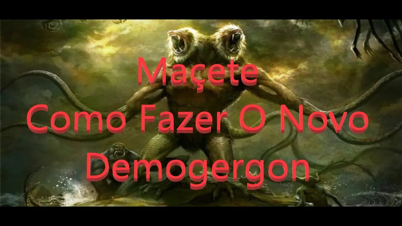 Neverwinter (pt-BR) Macete Como Fazer O Novo Demongorgo #neverwinter