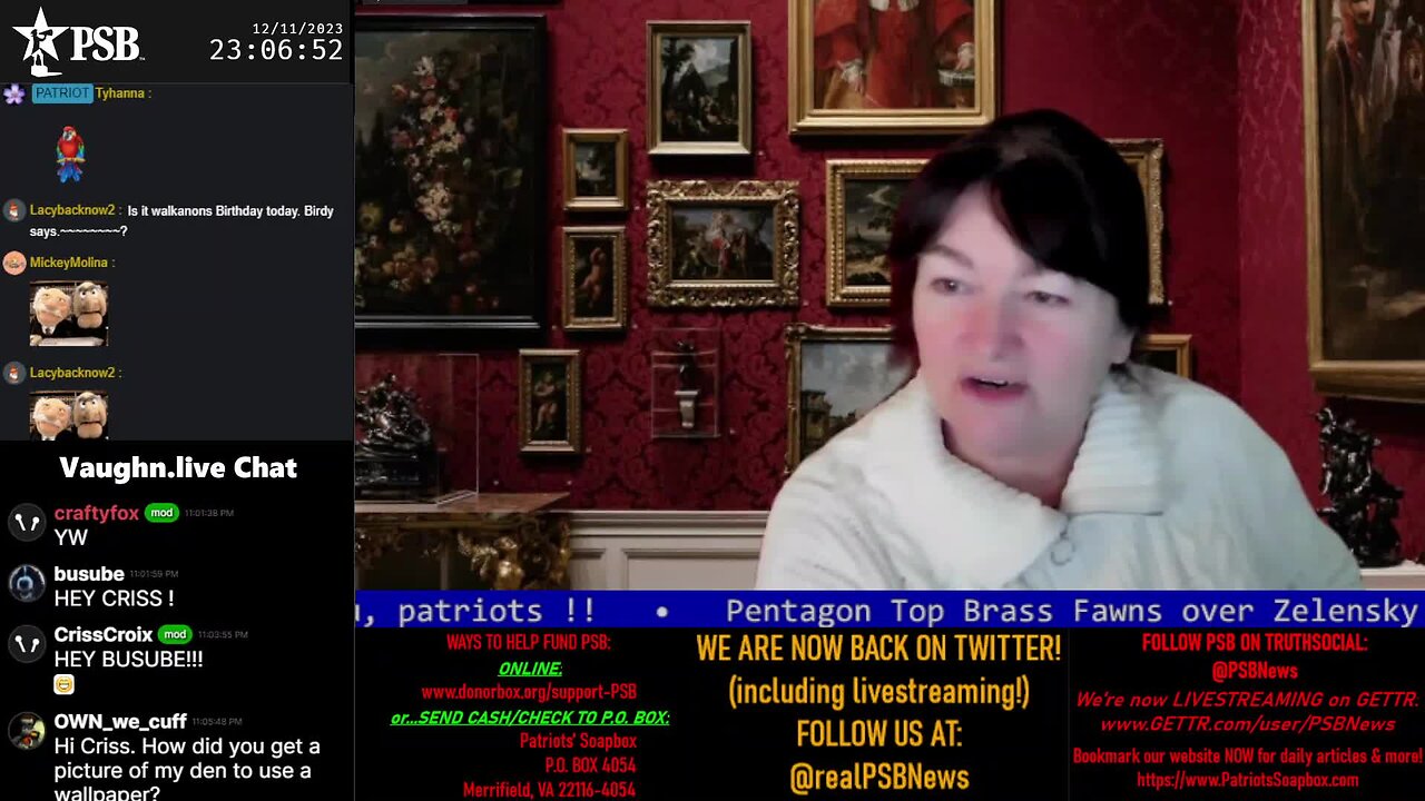 2023-12-11 23:00 EST - Crossing the Matrix: with Chris