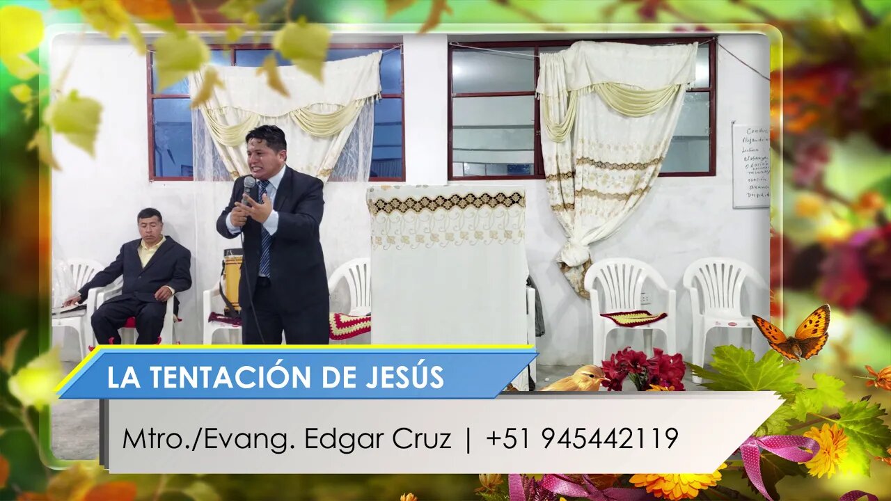 La Tentación de Jesús - EVANGELISTA EDGAR CRUZ