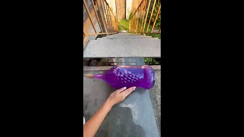 breaking Galss bottles