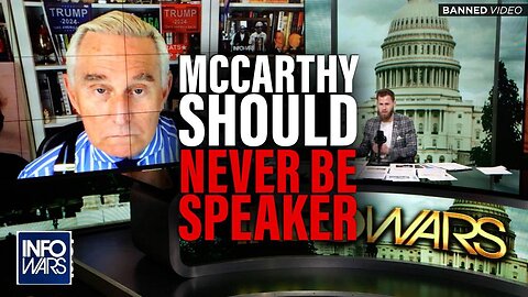 EXCLUSIVE: Roger Stone Breaks Down The House Speaker Vote & Why McCarthy Should Never Be Speaker