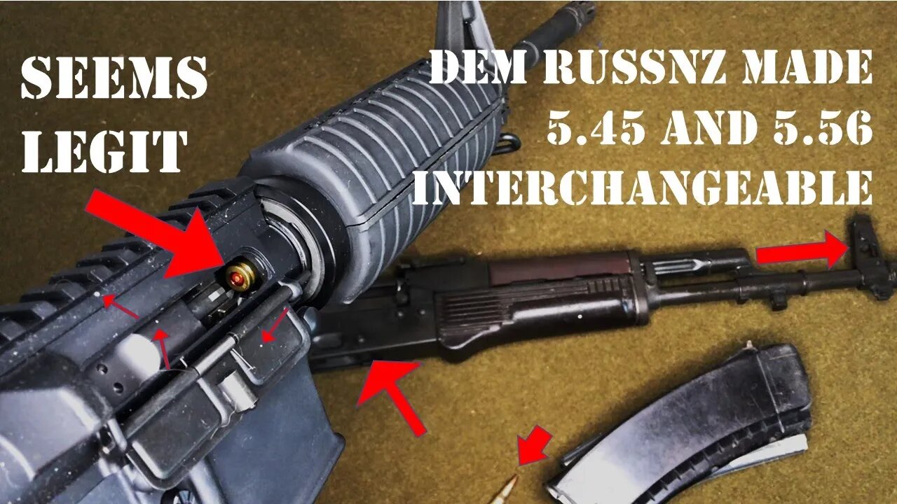 Stupid Gun Myths - Episode 13: The Soviets Made 5.45x39 so They Could Use 5.56x45 in the Ak-74..