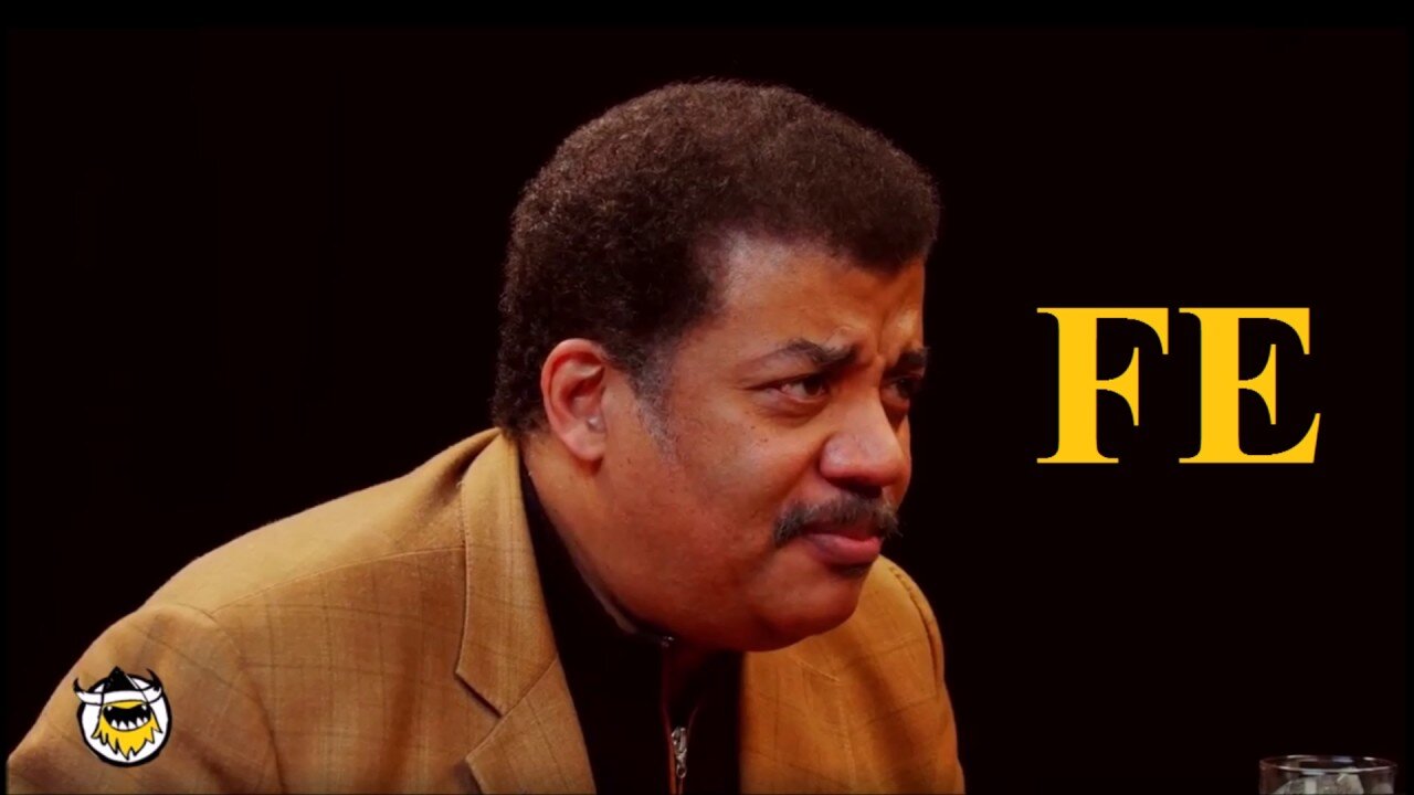 Neil Tyson trolls Flat Earth again - link to original vid in comments ✅