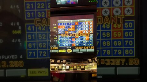 winning huge jackpot in wendover Nevada playing 4 card keno