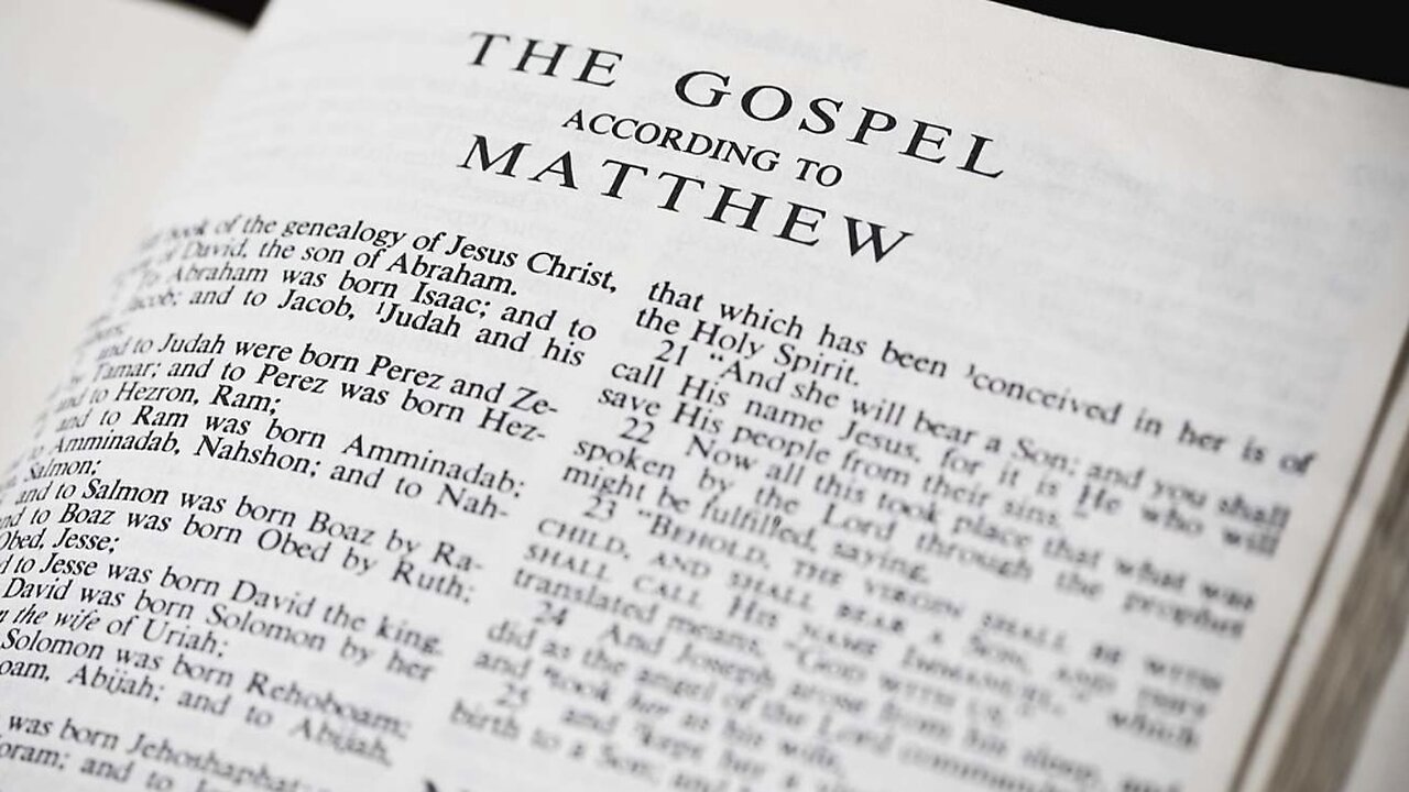 MATTHEW Chapter 1 Verses 1-21