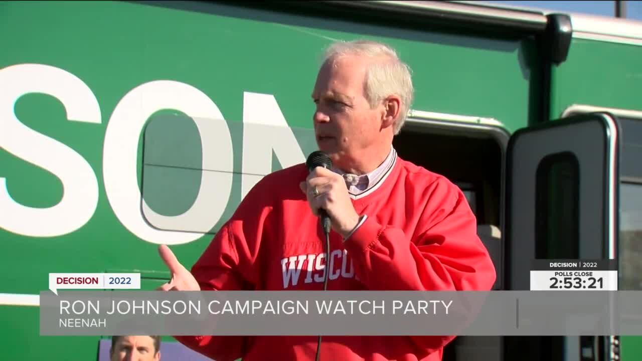 Sen. Johnson's watch party to kick off in Neenah