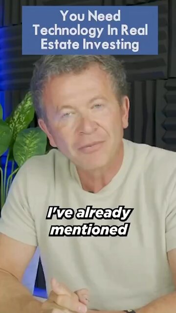 Need technology as an investor