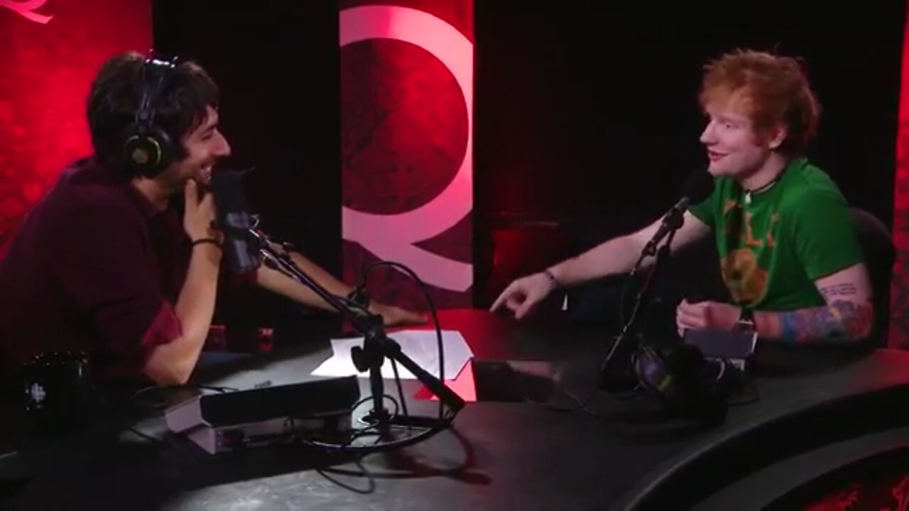 Ed Sheeran in Studio Q - Q on CBC - 2012