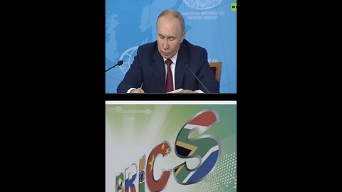 ❗️BRICS serves as one of the cornerstones of the multilateral world order - President Putin