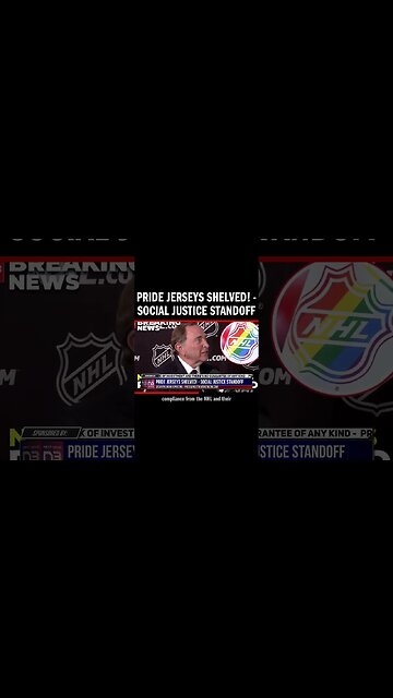 Pride Jerseys Shelved! - Social Justice Standoff