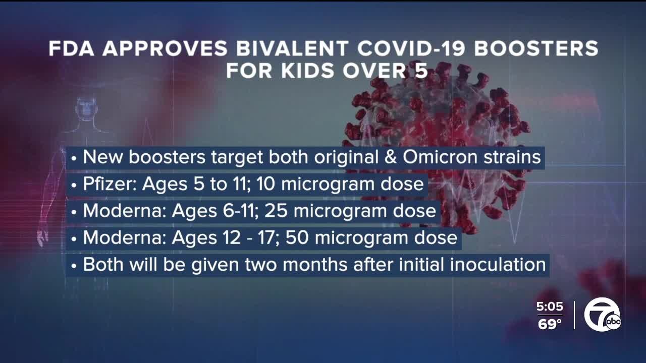 What to know about the updated COVID-19 booster shots for younger kids