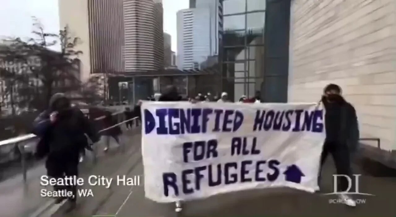 Ilegals Protest In Seattle