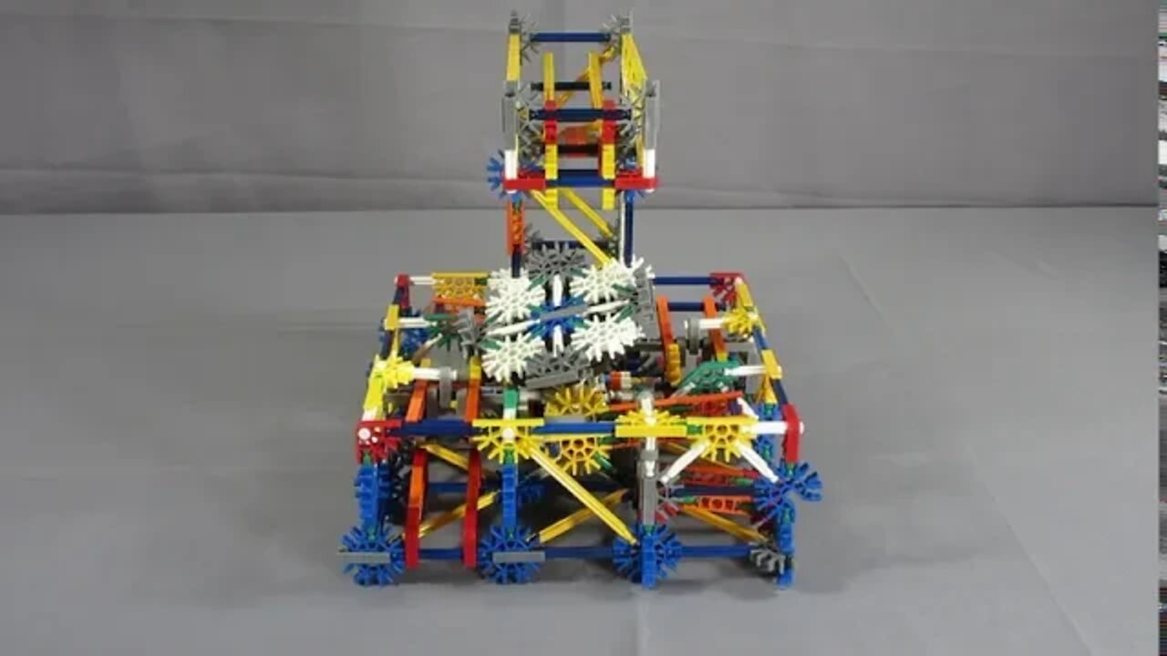 K'nex 4 way Path Separator for Ball Machines