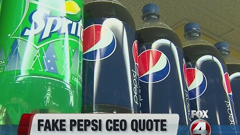 Some boycott Pepsi after CEO misquoted