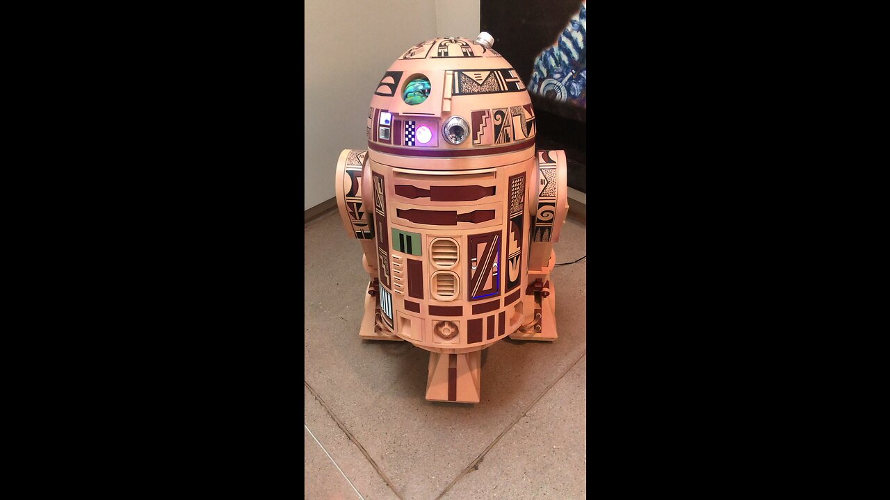 Star Wars! Navajo R2-D2! Art