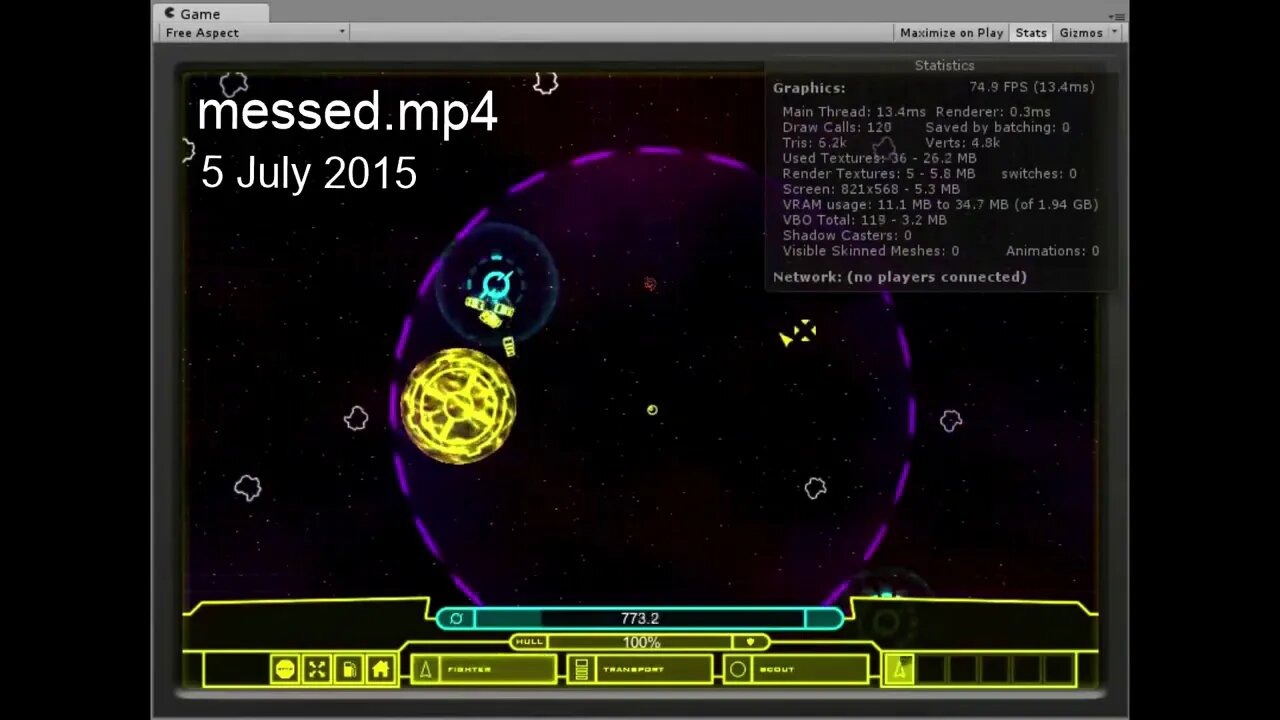 5 Jul 2015 - Swinburne Open Day - System Rift 1.5.0 Bug (messed)