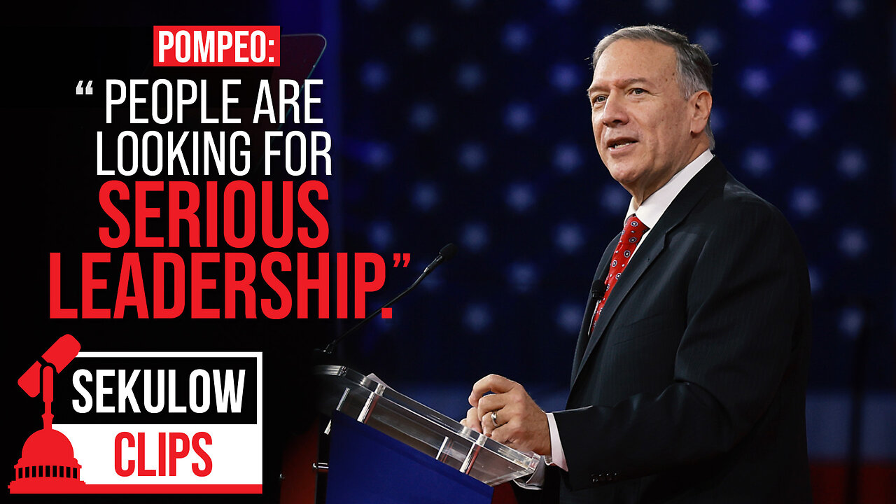 Mike Pompeo’s Biggest Takeaway From this Election