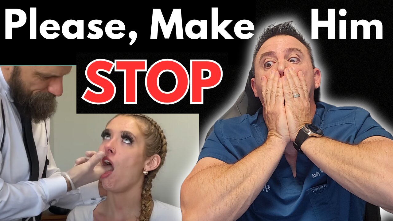 Dr. Roberts Reacts to Cringy Chiropractor | ASMR Cracks