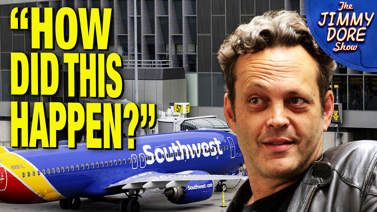 Vince Vaughn Trapped In Southwest Travel Hell!