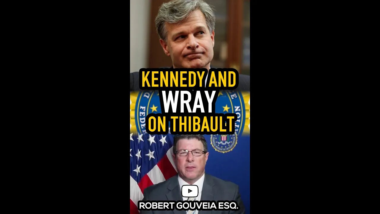 FBI Director Wray's Non-Answers on Timothy Thibault #shorts