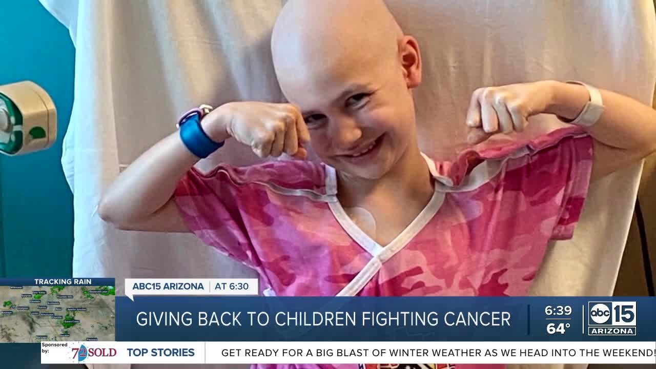 Cancer survivor gives back to Phoenix Children's patients with 'brave gowns'