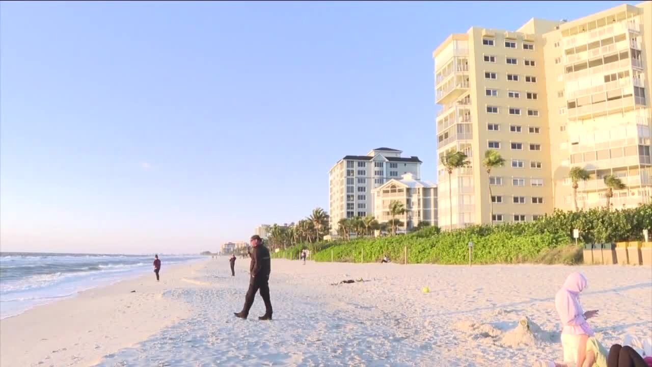 Vanderbilt Beach cleanup