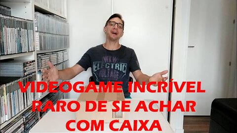 Caçada Gamer 130 - Videogame Incrível! Raro de se achar com caixa!!