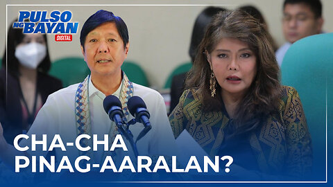 ‘Yung sinabi ni PBBM na pag-aralan ang Cha-Cha, it’s a polite way of saying na ‘wag muna —Sen. Imee