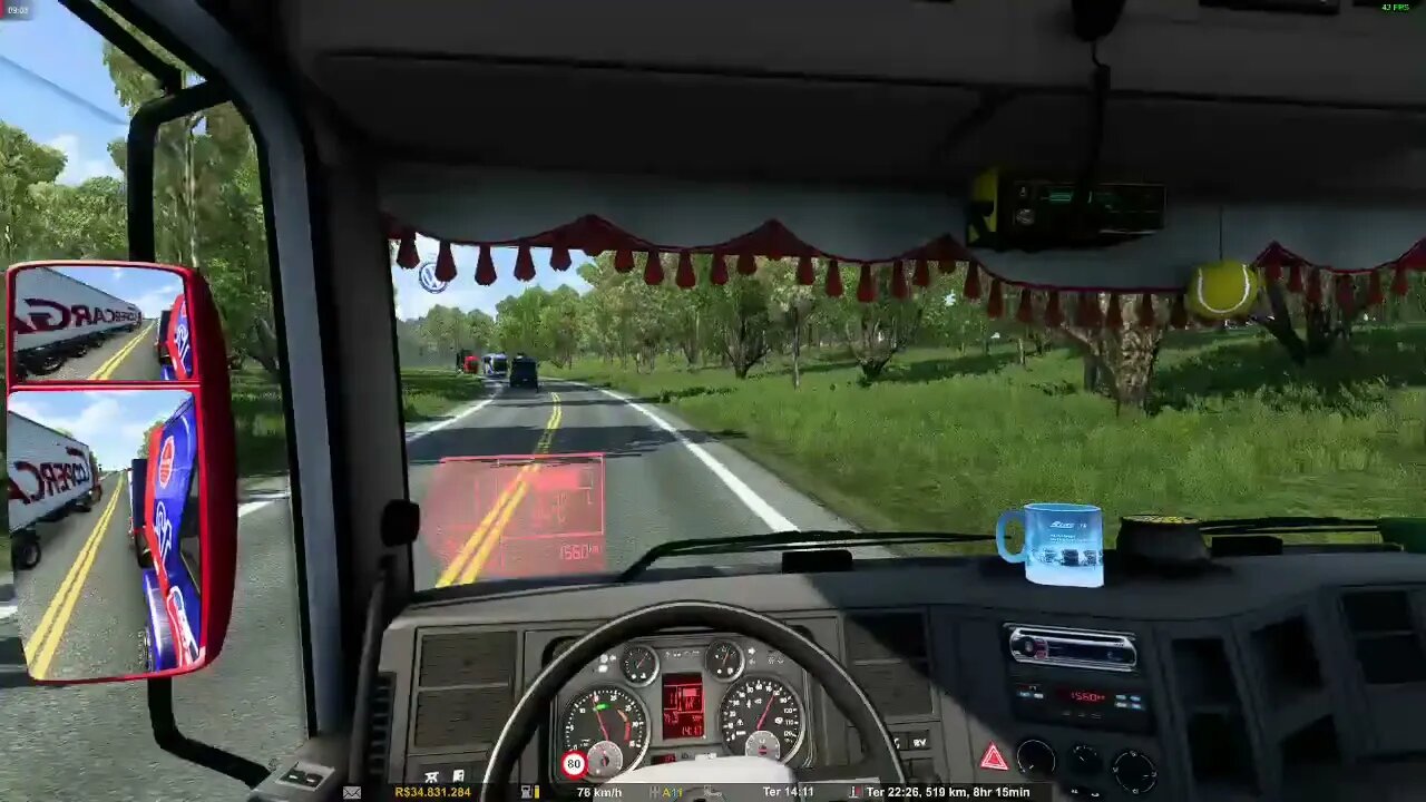 BELÉM/PA x OIAPOQUE/AP - EAA 6.4 - EURO TRUCK SIMULATOR 2 1.43