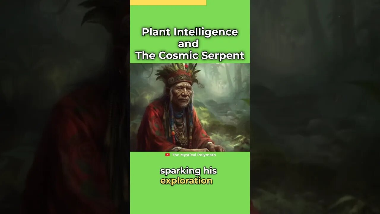 "The Plants Told Us" Anthropologist Research into Shamanism & Plant Intelligence - Full Vid Out Now!