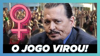 FEMINISTAS PERDEM A LINHA COM JOHNNY DEPP