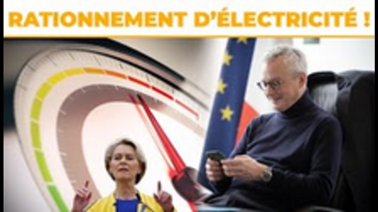 Rationnement d’électricité la France s’y met !
