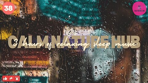 3 Hours of Gentle Night Rain Sounds for Sleep, Study, & Ultimate Relaxation 🌧️| #38