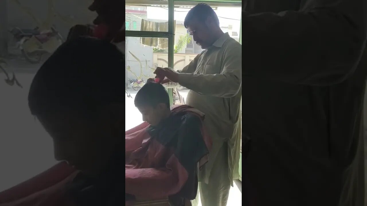 Hair Dresser Eastern Rural Areas #dailyhackness #ytshorts #challenges #doityourself #useful #viral