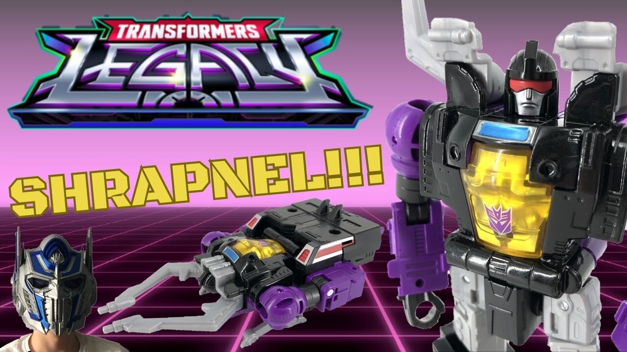 Transformers Legacy Evolution - Shrapnel Review