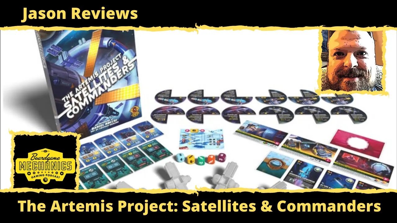 Jason's Board Game Diagnostics of The Artemis Project: Satellites & Commanders