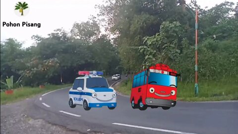 Dump Truck Berubah Jadi Tayo Yang Lucu