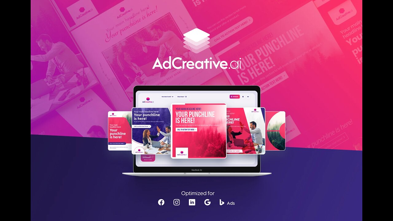 Adcreative Ai Review Walkthrough - Using Ai to create graphics without the need for Canva!