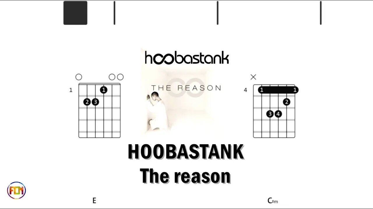 HOOBASTANK The reason - (Chords & Lyrics like a Karaoke) HD