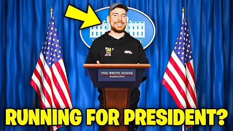 MrBeast doubles down on running for president